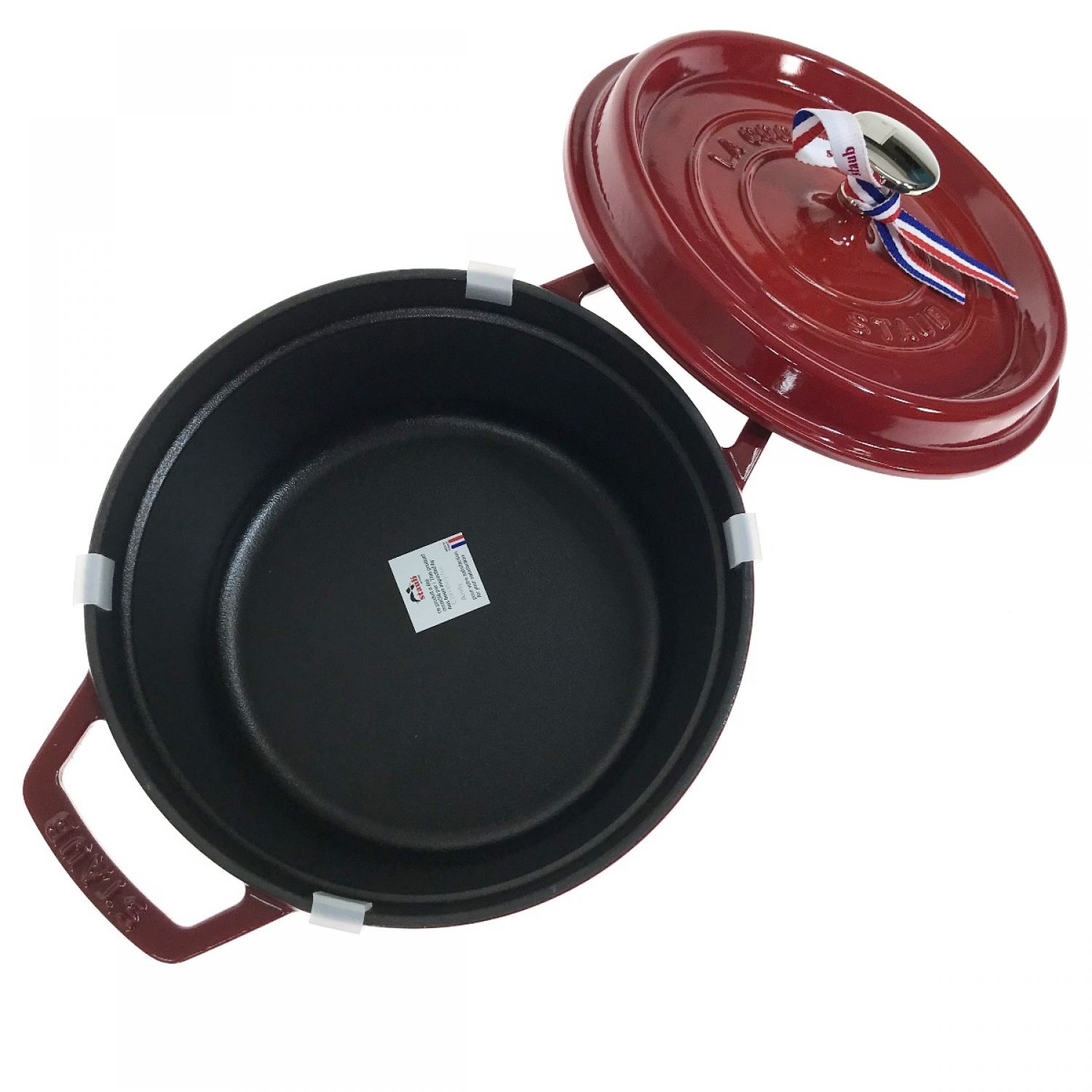 中古】 STAUB ストウブ ピコ・ココット ラウンド 20cm 1102006