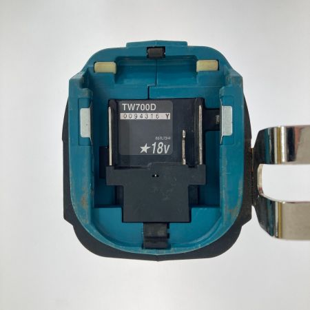  MAKITA マキタ 18V 充電式インパクトレンチ TW700D バッテリ1個付 充電器なし