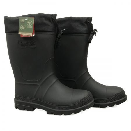  Kamik ICEBREAKER アイスブレーカー防寒ブーツ 長靴 25.5cm ブラック