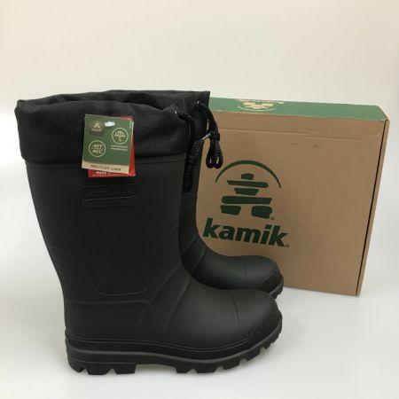  Kamik ICEBREAKER アイスブレーカー防寒ブーツ 長靴 25.5cm ブラック