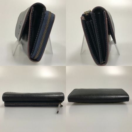  Dakota ダコタ トリコローレ 小銭入れ付き長財布  0030273 ネイビー