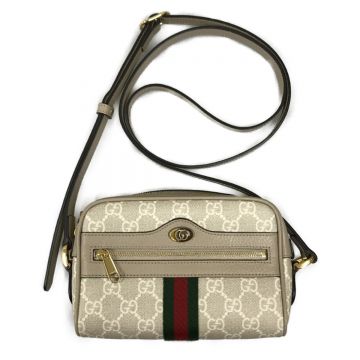 中古】 GUCCI グッチ オフィディアショルダーバッグ GGスプリング キャンバス 517350 ベージュ｜総合リサイクルショップ  なんでもリサイクルビッグバン オンラインストア