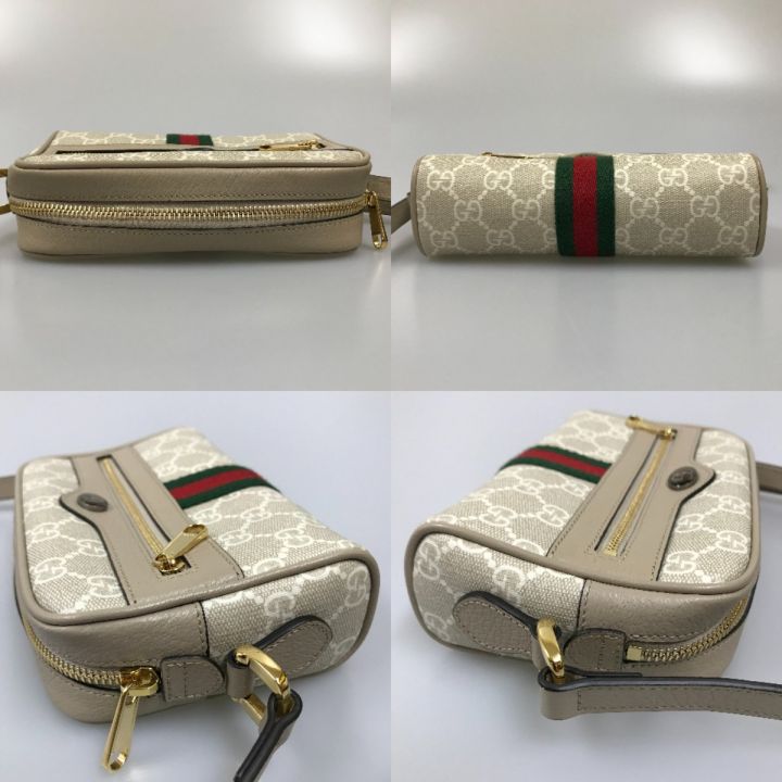 GUCCI グッチ オフィディアショルダーバッグ GGスプリング キャンバス 517350 ベージュ｜中古｜なんでもリサイクルビッグバン