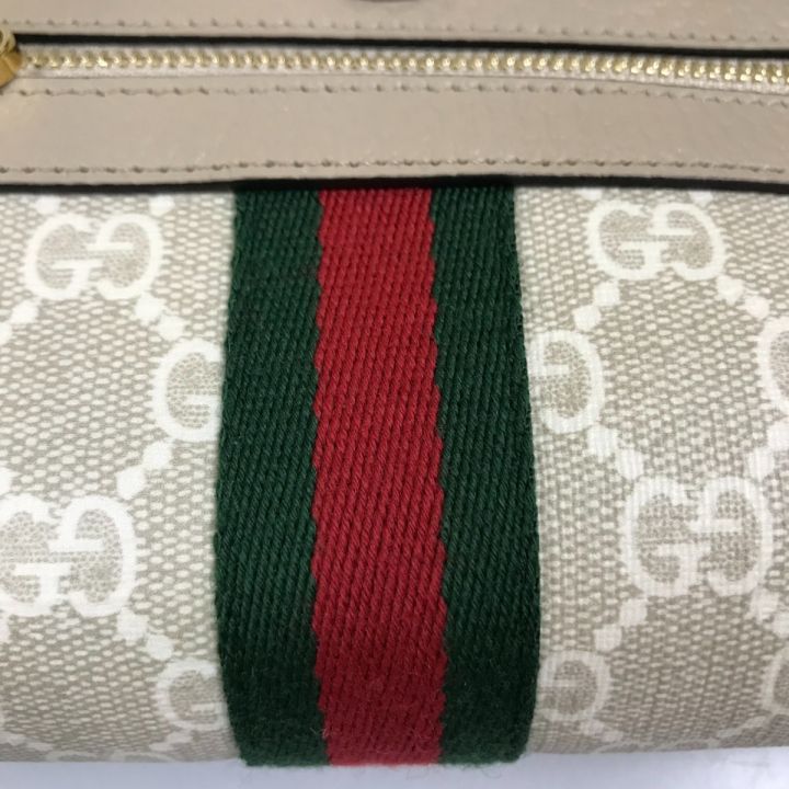 GUCCI グッチ オフィディアショルダーバッグ GGスプリング キャンバス 517350 ベージュ｜中古｜なんでもリサイクルビッグバン