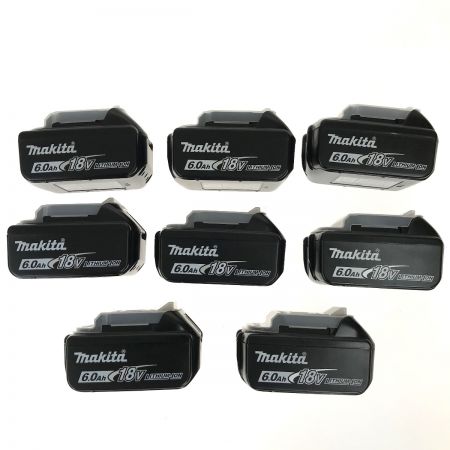  MAKITA マキタ 18v 6.0Ah リチウムイオンバッテリ BL1860B 8個セット 純正バッテリ