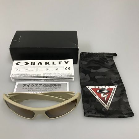  OAKLEY オークリー サングラス SI GASCAN - DESERT 11-015 ブロンズ