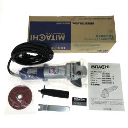 ## MITACHI 100mm電気ディスクグラインダ MG100A3 コード式 100V Sランク