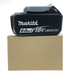 ## MAKITA マキタ 18v 6.0Ah リチウムイオンバッテリ BL1860B 純正バッテリ (1) 未使用品 Sランク