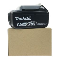 ## MAKITA マキタ 18v 6.0Ah リチウムイオンバッテリ BL1860B 純正バッテリ (2) 未使用品 Sランク