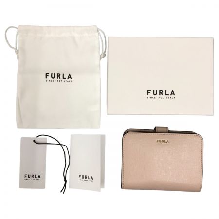  FURLA フルラ バビロン 2つ折り財布 PCY0UNO B30000 ピンク系