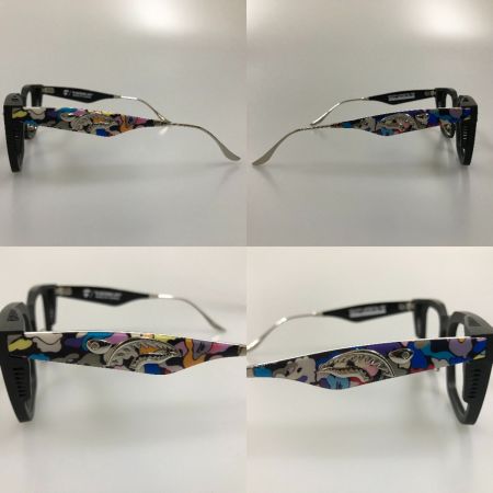  A BATHING APE アベイシングエイプ 伊達メガネ SHARK 17 サイズ 52/21 150 CW レンズなし