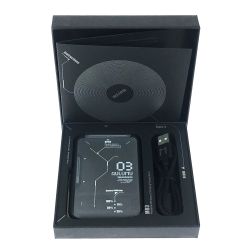 ## Aulumu M03 M03 ブラック モバイルバッテリー Power Bank MagSafe対応 Sランク