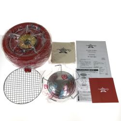 ## Aladdin アラジン ポータブルガスカセットコンロ ヒバリン SAG-HB01 レッド Sランク