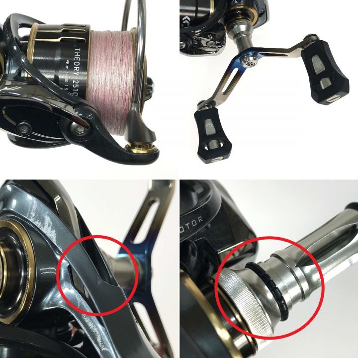 DAIWA ダイワ 17セオリー 2510PE-H 17ｾｵﾘｰ 2510PE-H ハンドル非純正 リールスタンド付｜中古｜なんでもリサイクルビッグバン