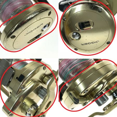  SHIMANO シマノ スコーピオン オシアジガー 3000P RH303 ハンドル曲がり有