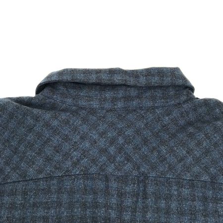  MAMMUT マムート ウィンター ロングスリーブ シャツ 1015-00470 ネイビー Lサイズ