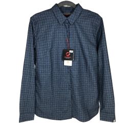 ## MAMMUT マムート ウィンター ロングスリーブ シャツ 1015-00470 ネイビー Mサイズ Aランク