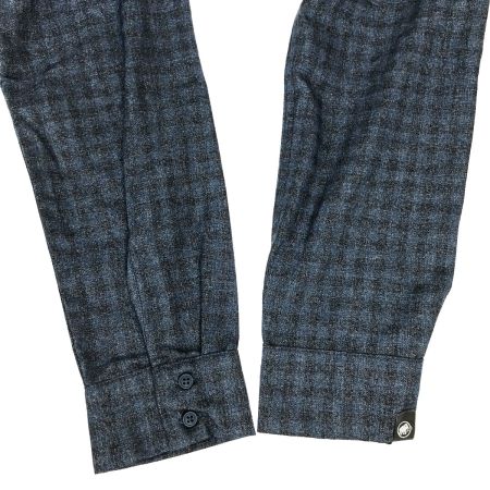  MAMMUT マムート ウィンター ロングスリーブ シャツ 1015-00470 ネイビー Mサイズ