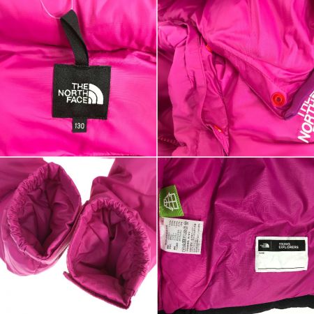  THE NORTH FACE ザノースフェイス アコンカグア フーディ キッズ 130cm NDJ92259 ショッキングピンク
