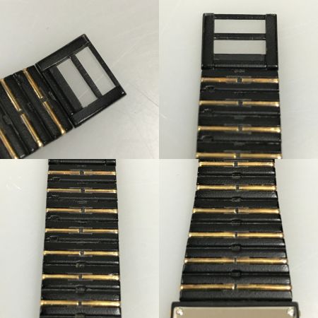  OMEGA オメガ デヴィル Cal.1455 クオーツ 腕時計 395.0835 ブラック