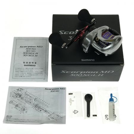  SHIMANO シマノ 21 スコーピオンMD 300XGLH 21 ｽｺｰﾋﾟｵﾝMD 300LH XG 右ハンドル