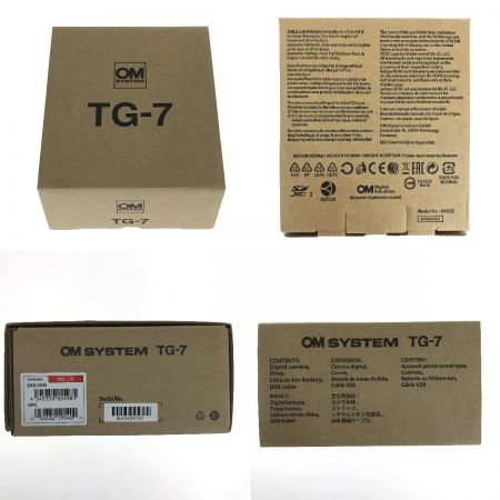  OLYMPUS オリンパス コンパクトデジタルカメラ Tough TG-7 TG-7 レッド