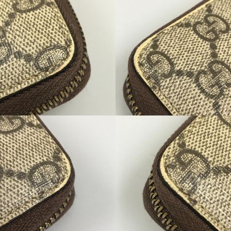  GUCCI グッチ ネオヴィンテージ ラウンドファスナー長財布 GGスプリームキャンバス 473953