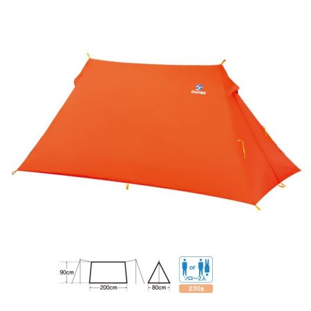  finetrack ファイントラック ツエルト1 FAG0122 オレンジ