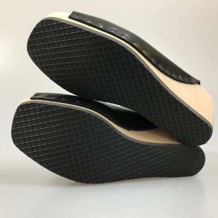  Trippen ウェッジソールサンダル SIZE 39 24.5〜25cm Orinoco-WAW201 01 ブラック