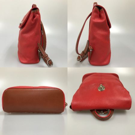  Somes Saddle ソメスサドル リュック  牛革 シボ革 シュリンクレザー CA-55 CAVESSON カブスン レッド