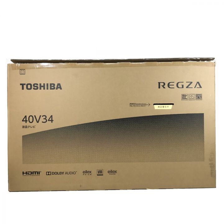 TOSHIBA 東芝 REGZA レグザ 40V34 液晶テレビ 40インチ｜中古｜なんでもリサイクルビッグバン