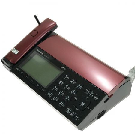  Panasonic パナソニック デジタルコードレス普通紙ファクス 子機1台付 KX-PD915DL-R ボルドーレッド