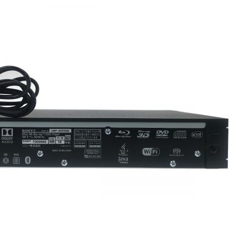  SONY ソニー ブルーレイ/DVDプレーヤー UBP-X800M2 Ultra HDブルーレイ対応