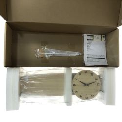 ##  電波振り子時計 ローレンシア W-679 ナチュラル Sランク