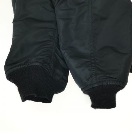  ALPHA アルファ フライトジャケット MIL-J-82790J ブラック XLサイズ リバーシブル 