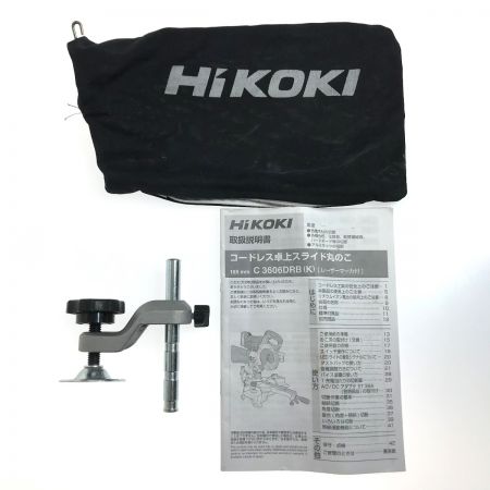  HiKOKI ハイコーキ コードレス卓上スライド丸のこ 36V マルチボルト C3606DRB