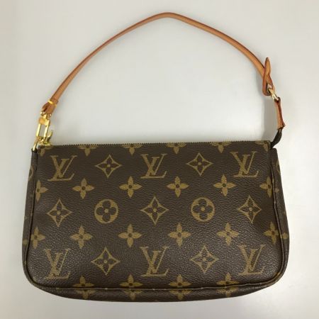  LOUIS VUITTON ルイヴィトン モノグラム アクセソワール  ポーチ ポシェット M51980 ブラウン