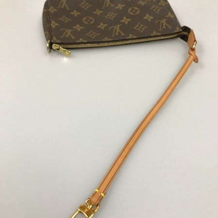  LOUIS VUITTON ルイヴィトン モノグラム アクセソワール  ポーチ ポシェット M51980 ブラウン
