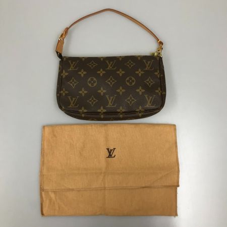 LOUIS VUITTON ルイヴィトン モノグラム アクセソワール  ポーチ ポシェット M51980 ブラウン