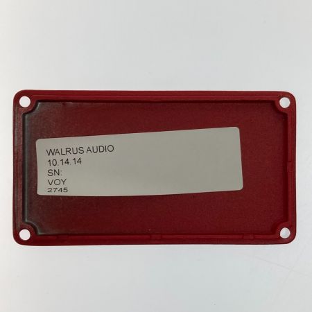  WALRUS AUDIO VOYAGER Limited Edition Pre Amp/Overdrive VOYAGER