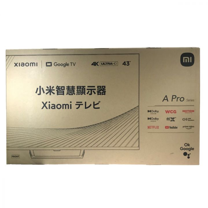 中古】 Xiaomi 液晶テレビ チューナーレス 43インチ L43M8-A2TWN｜総合リサイクルショップ なんでもリサイクルビッグバン  オンラインストア