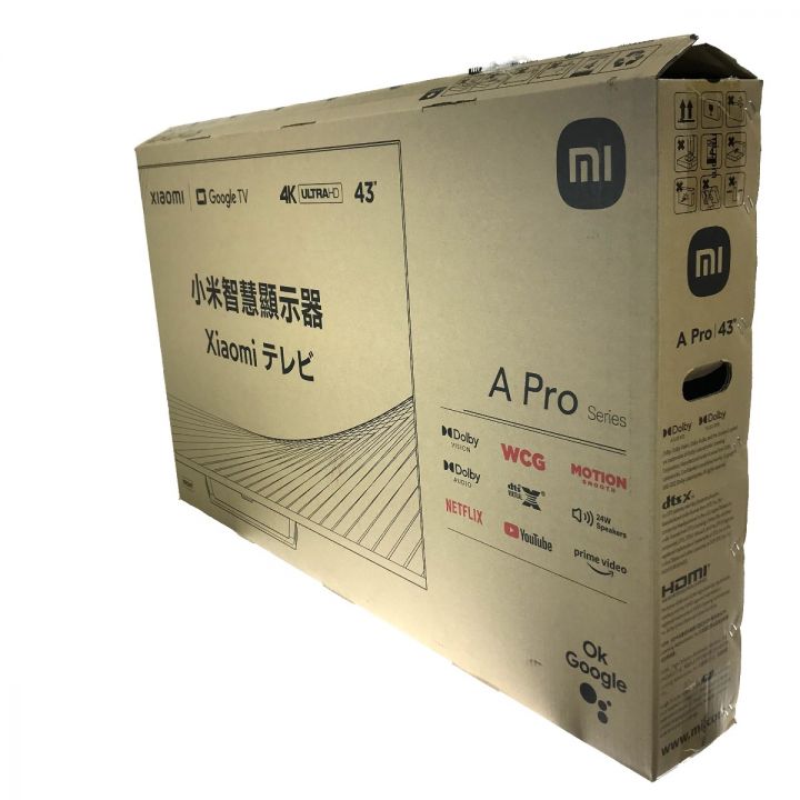 中古】 Xiaomi 液晶テレビ チューナーレス 43インチ L43M8-A2TWN｜総合リサイクルショップ なんでもリサイクルビッグバン  オンラインストア