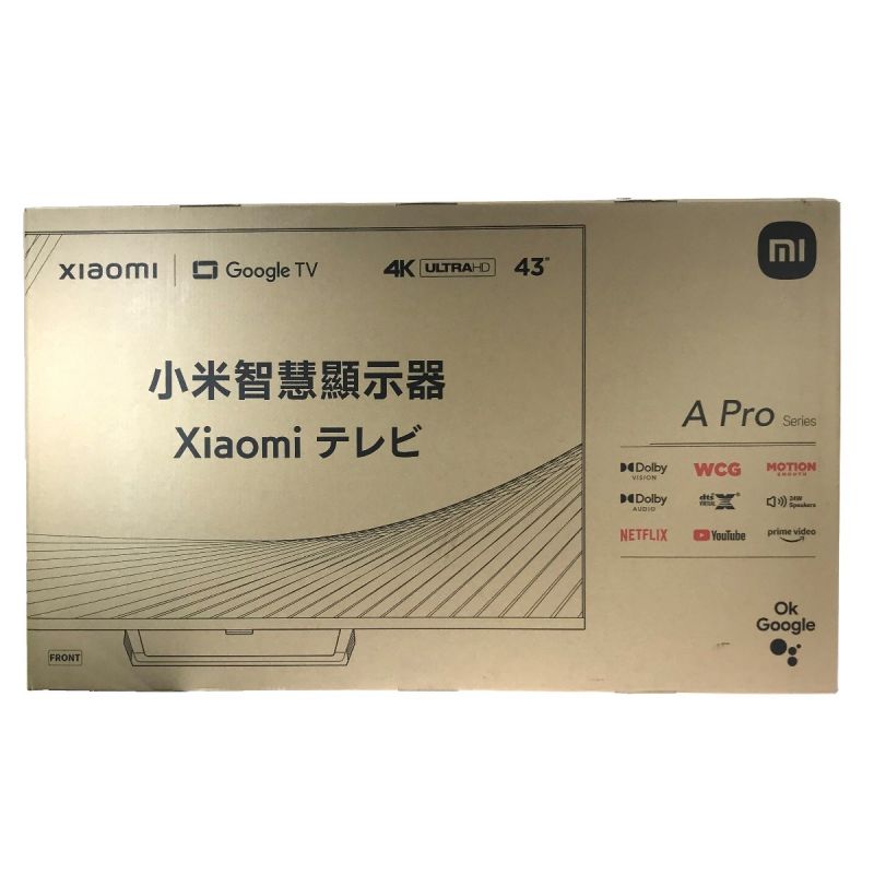 中古】 Xiaomi シャオミ 液晶テレビ チューナーレス 43インチ L43M8