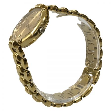  Christian Dior クリスチャンディオール オクタゴン  腕時計 クォーツ ジャンク品 D48-153 ゴールド