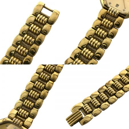  Christian Dior クリスチャンディオール オクタゴン  腕時計 クォーツ ジャンク品 D48-153 ゴールド