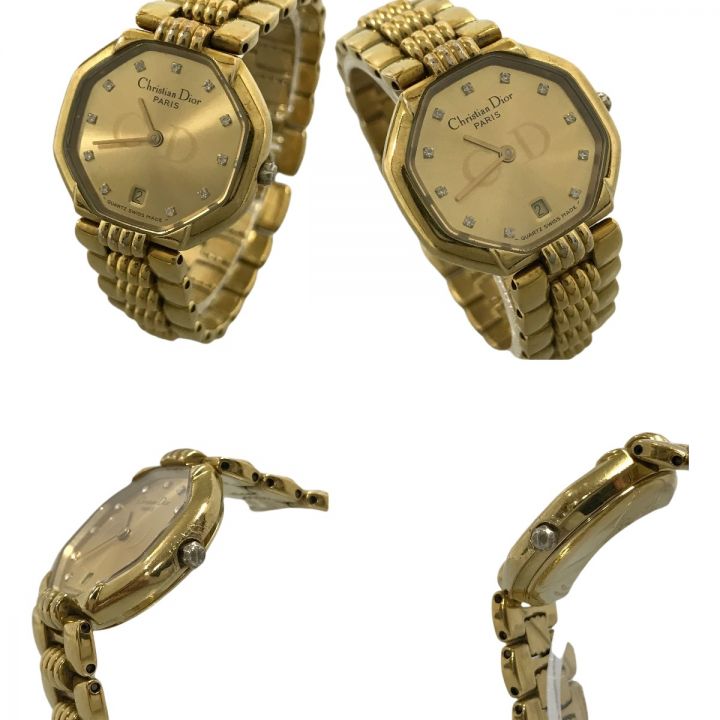 Christian Dior クリスチャンディオール オクタゴン 腕時計 クォーツ