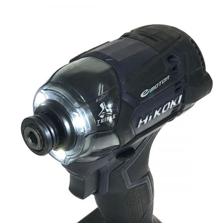  HiKOKI ハイコーキ 36V コードレスインパクトドライバ WH36DC ディープオーシャンブルー 充電器・充電池2個・ケース付