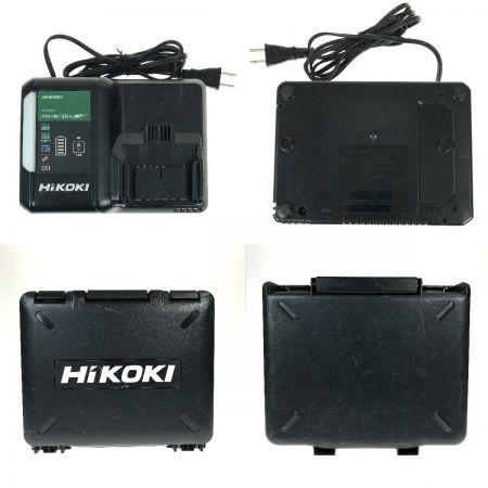  HiKOKI ハイコーキ 36V コードレスインパクトドライバ WH36DC ディープオーシャンブルー 充電器・充電池2個・ケース付