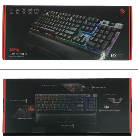  XPG SUMMONER CHERRY MX メカニカル ゲーミングキーボード SUMMONER9C-BKCJP