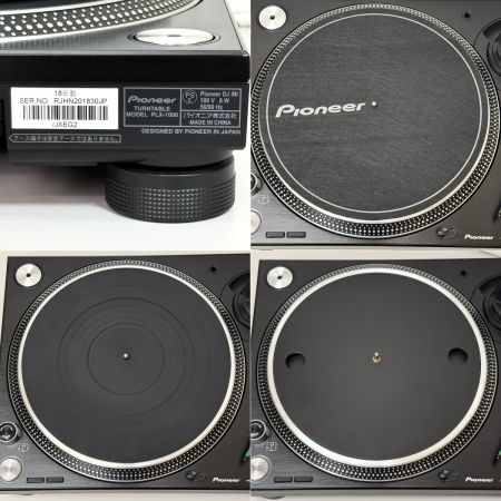Pioneer パイオニア PLX-1000 ターンテーブル 動作確認済み